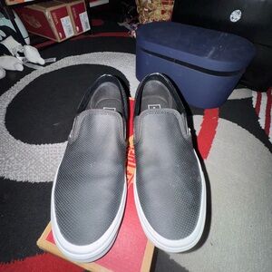 Vans Black and White Sneakers Slip-On Comfort